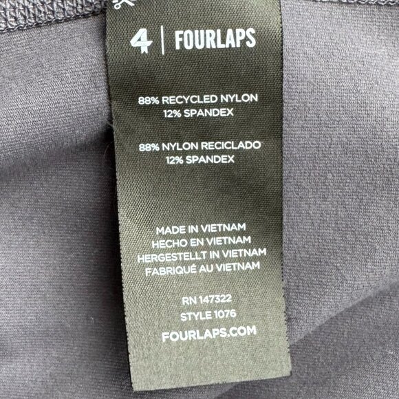 PELOTON Fourlaps Men's XL Grey Front Zip With Hood Warm Up Jacket - Picture 13 of 14